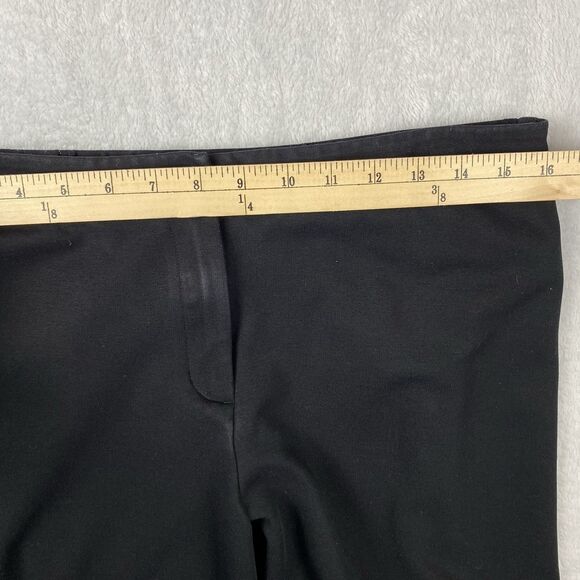 Eileen Fisher Black Stretch Pants Womens M (32x27) Tencel Blend Wide Leg Comfort - Picture 7 of 10